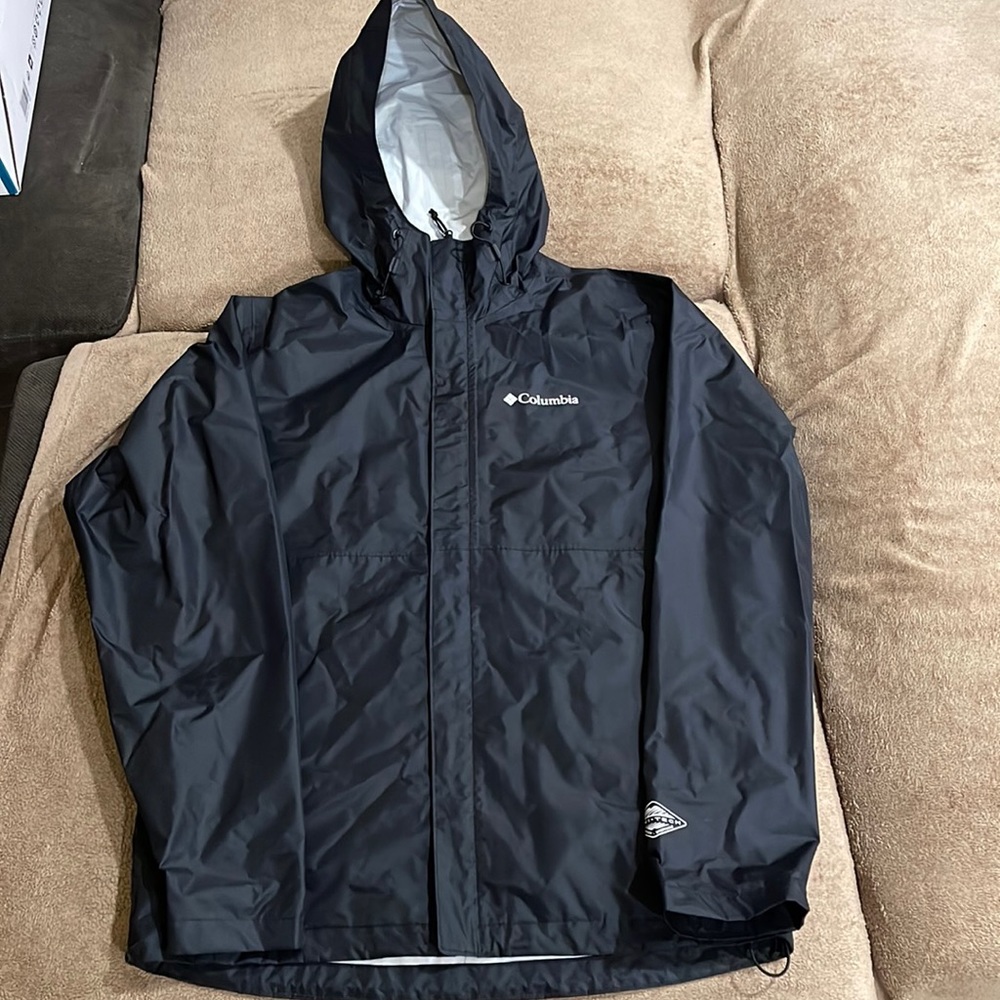 Mens Columbia Rain Jacket